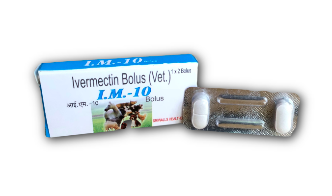 Ivermectin 10 MG Veterinary Bolus